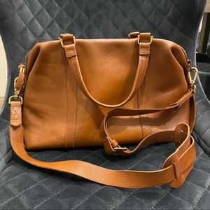Madewell Satchel (English Saddle)